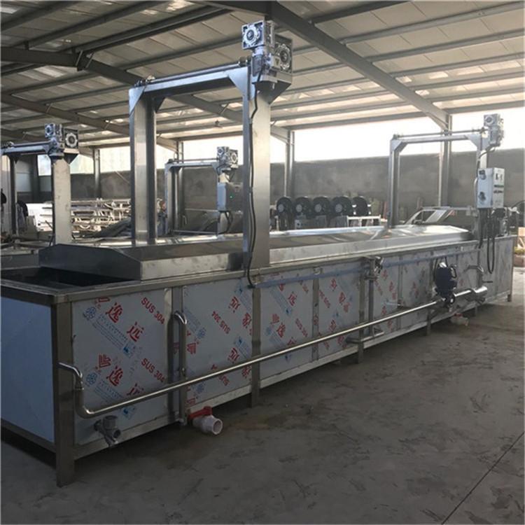 做薯条用什么设备-土豆清洗漂烫设备-可自动出料-新款促销