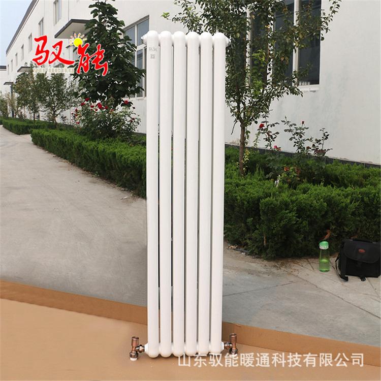 山东驭能 定制钢制暖气片 白色壁挂式家用散热器