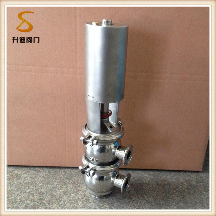 升迪<em>食品</em>级不锈钢换向阀 快装卡箍式换向阀