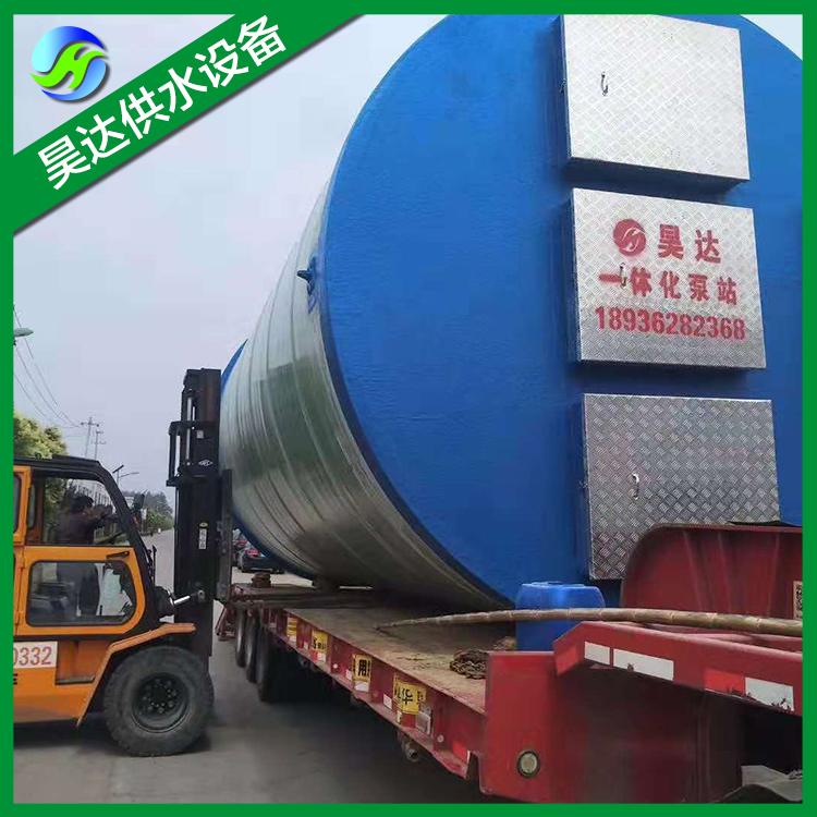 工厂专业定制一体化泵站 一体化预制泵站 地埋式一体化泵站