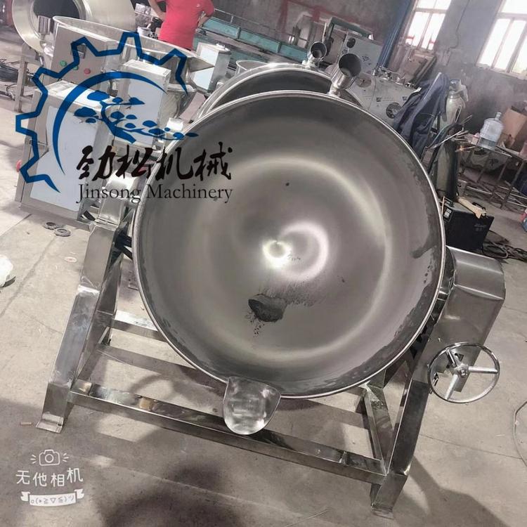 电加热搅拌炒锅  牛肉辣椒酱炒制锅  熬制卤肉锅 酱牛肉专用夹层锅