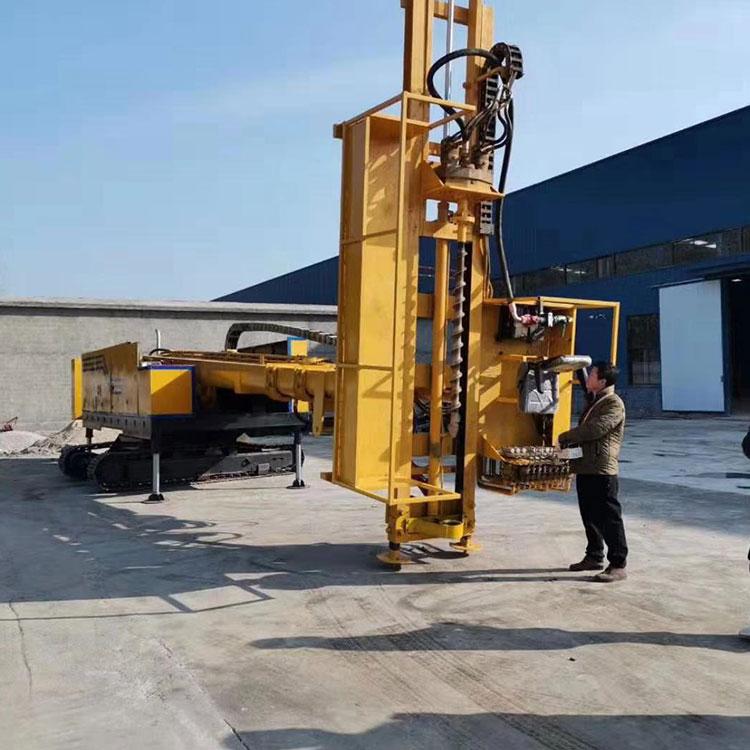 护坡锚固钻机厂家 小型履带式锚固钻机 边坡全液压锚固工程钻机