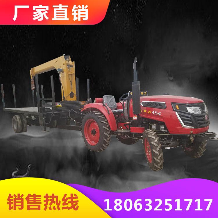 简易房运输用拖拉机平板吊 全液压断气刹拖拉机平板吊 拉钢筋吊树球厂家批发