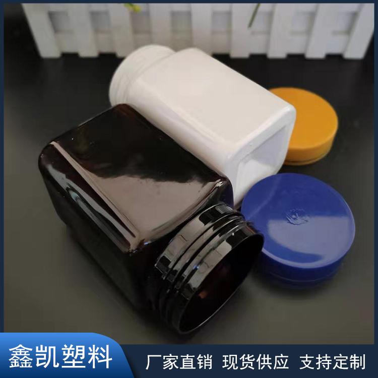 透明塑料食品罐 500g蜂蜜方瓶 透明食品罐  花茶罐 库存充足 欢迎咨询