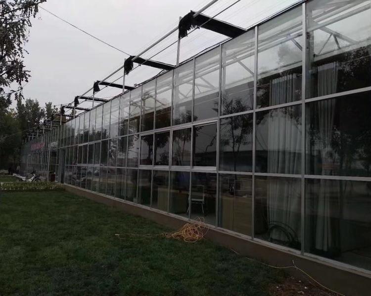 纹洛型玻璃温室 玻璃温室承建 玻璃温室直销