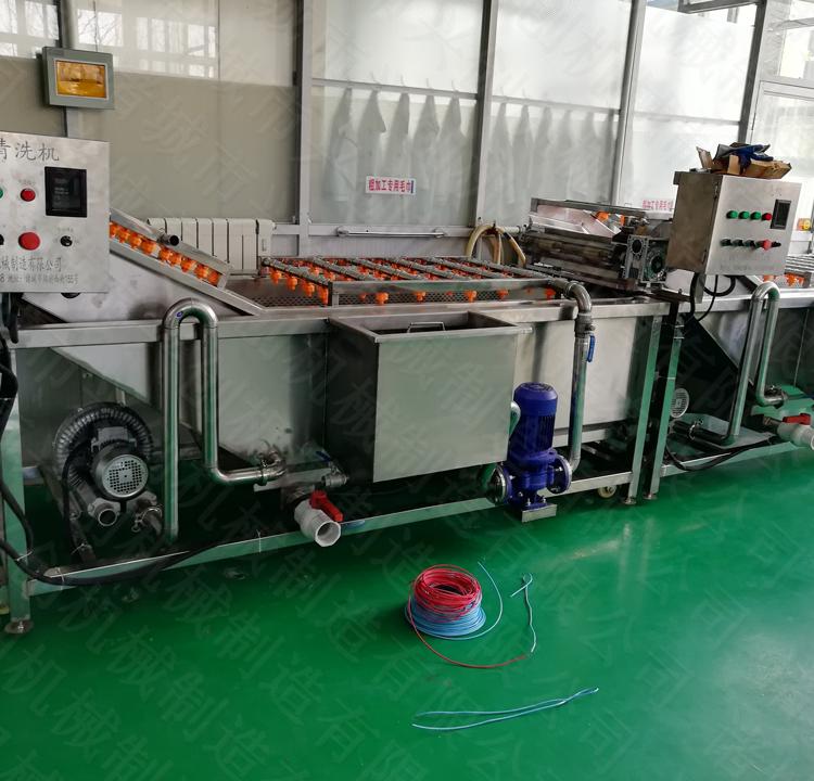 净菜加工设备 全自动蔬菜清洗生产线 仿手工洗菜机价格