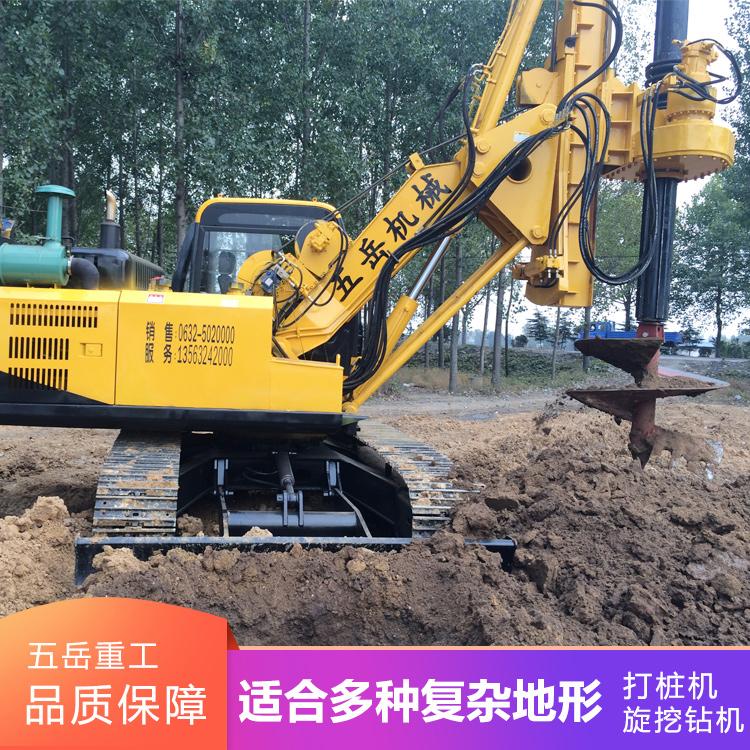 旋挖钻机厂家 房屋建设机锁杆旋挖钻机 工程地基打桩机