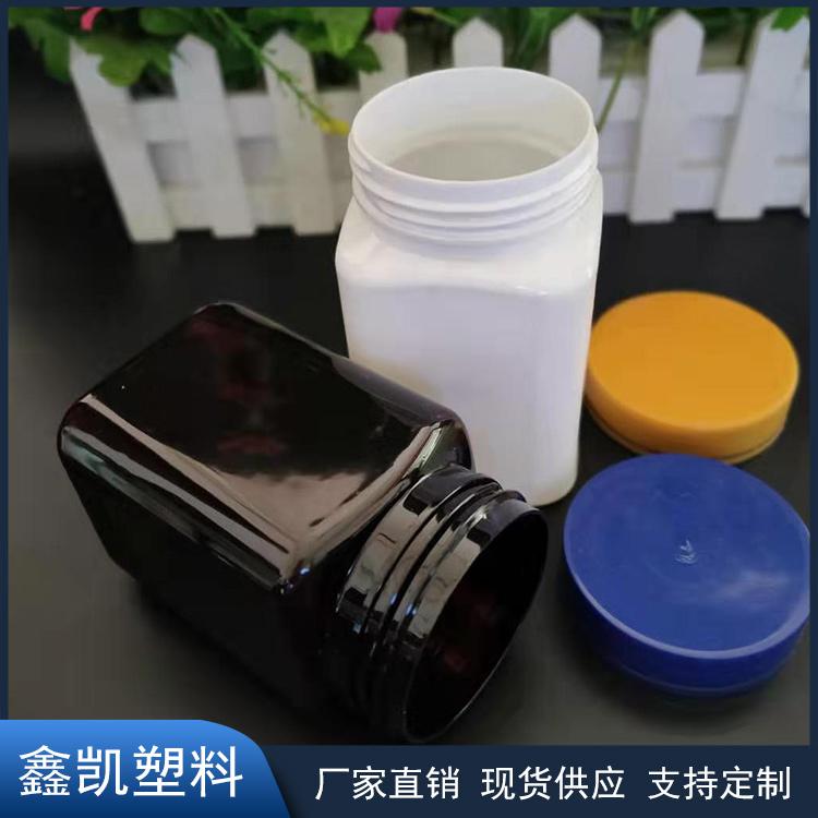 厂家直销 500g装铝盖蜂蜜瓶 铝盖塑料瓶  花茶枸杞包装瓶