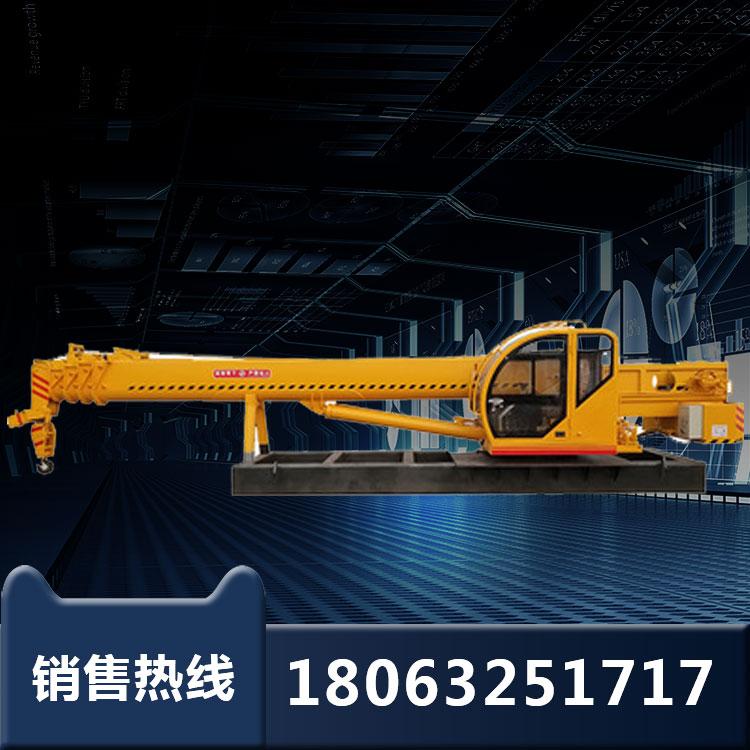 船吊小型液压起重机 全自动液压旋转船用吊运机 小吨位随车吊大吨位高层楼房上料吊运机