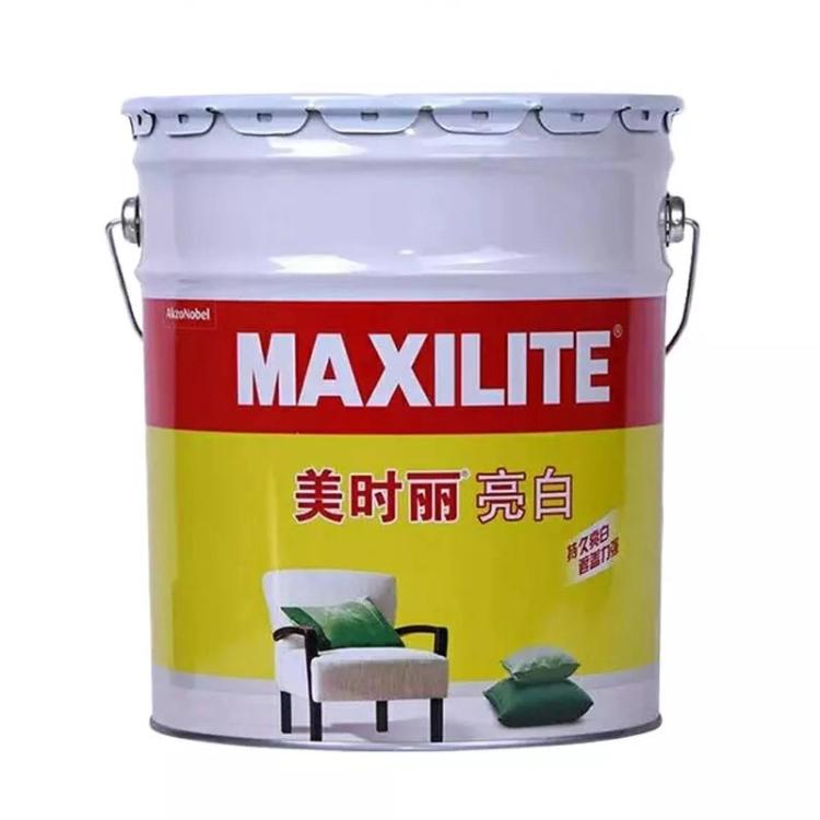 多乐士美时丽亮白墙面漆18L  环保净味 墙面漆工程用