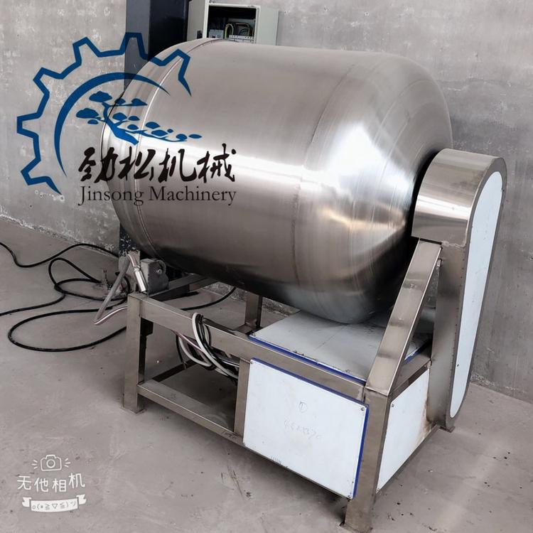 鸡肉肉串真空滚揉机腌肉机  生腌鲜肉真空滚揉机 小型肉类搅拌罐