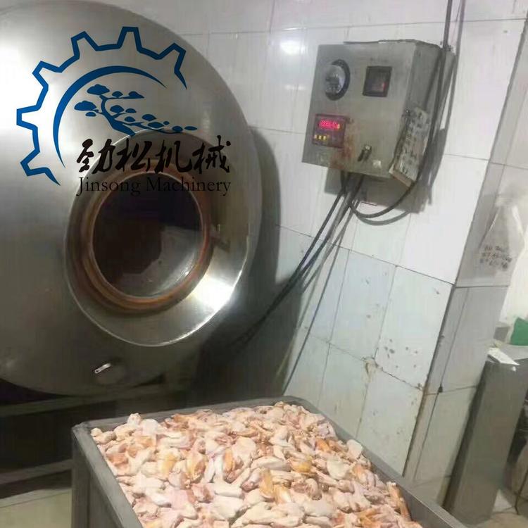 真空滚揉机 调理<em>食品</em>真空滚揉机  辣鸭翅辣鸭翅真空入味腌制机 <em>食品</em>厂专用