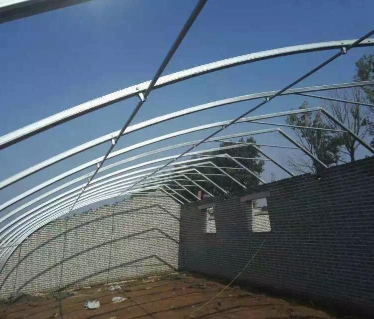 单体拱棚 春秋拱棚  单体拱棚建造 蔬菜薄膜大棚 单体钢架拱棚报价