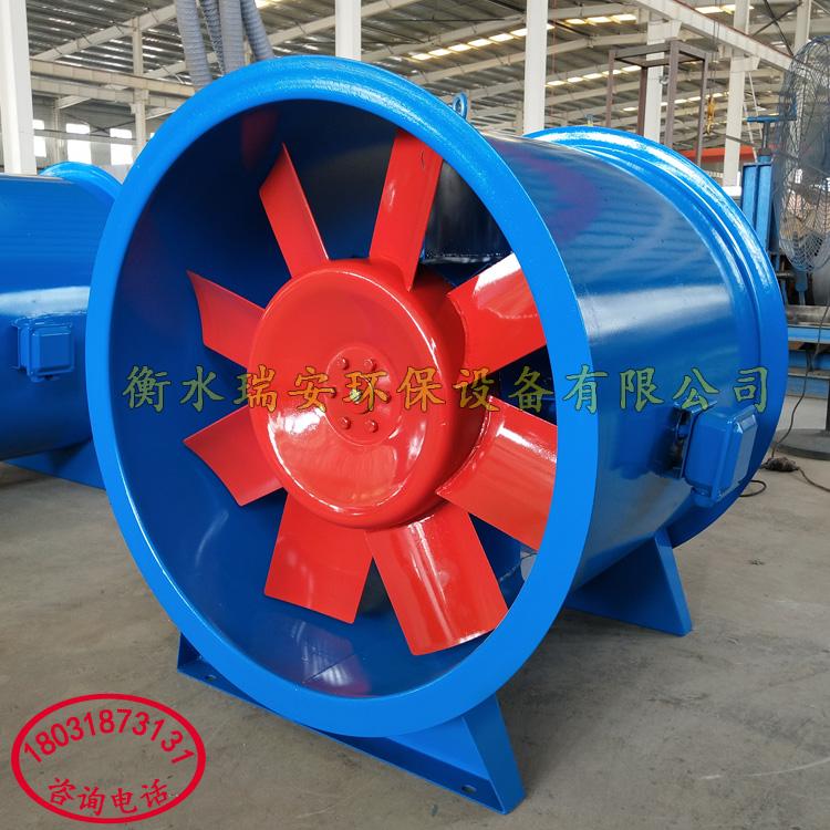 瑞安 直形斜流风机 GXF-4A工业管道式增压钢制斜流通风机