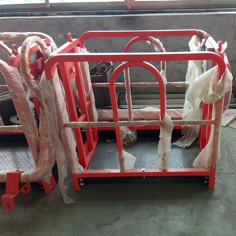 优质旋转吊车吊篮 高空作业吊车专用吊篮 双人吊车吊篮厂家