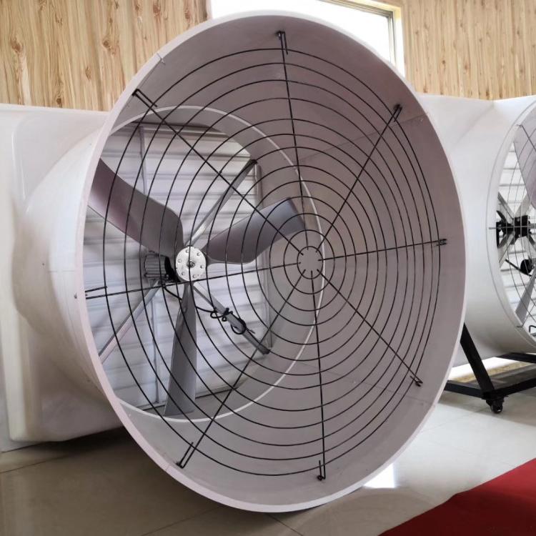 玻璃钢风机生产厂家 山东多面体批发定制大风量 耐腐蚀 玻璃钢风机