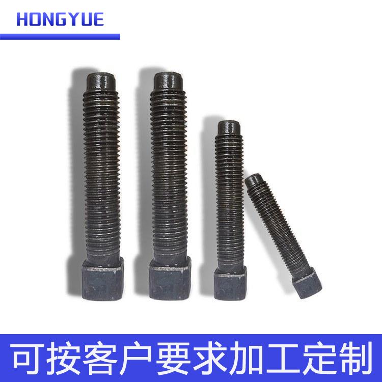 高强度刀台螺栓厂家 四方头螺栓 质量保障 厂家直销 洪跃紧固件