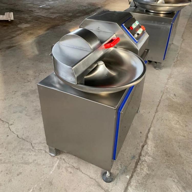 香肠肉泥高速斩拌机 肉丸加工设备 商用不锈钢斩拌机