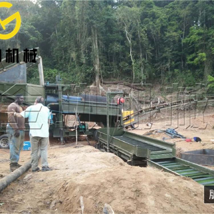 淘金船生产厂家 大型链斗式淘金船定制  淘金船制造厂家