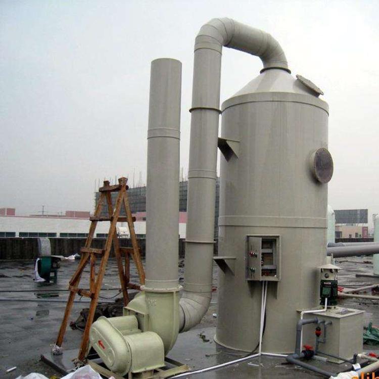 工业环保PP喷淋塔净化塔 废气净化塔 废气洗涤塔