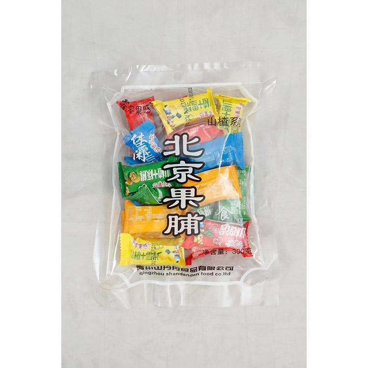 山丹丹 袋装山楂汉堡 果丹皮焊渣汉堡 