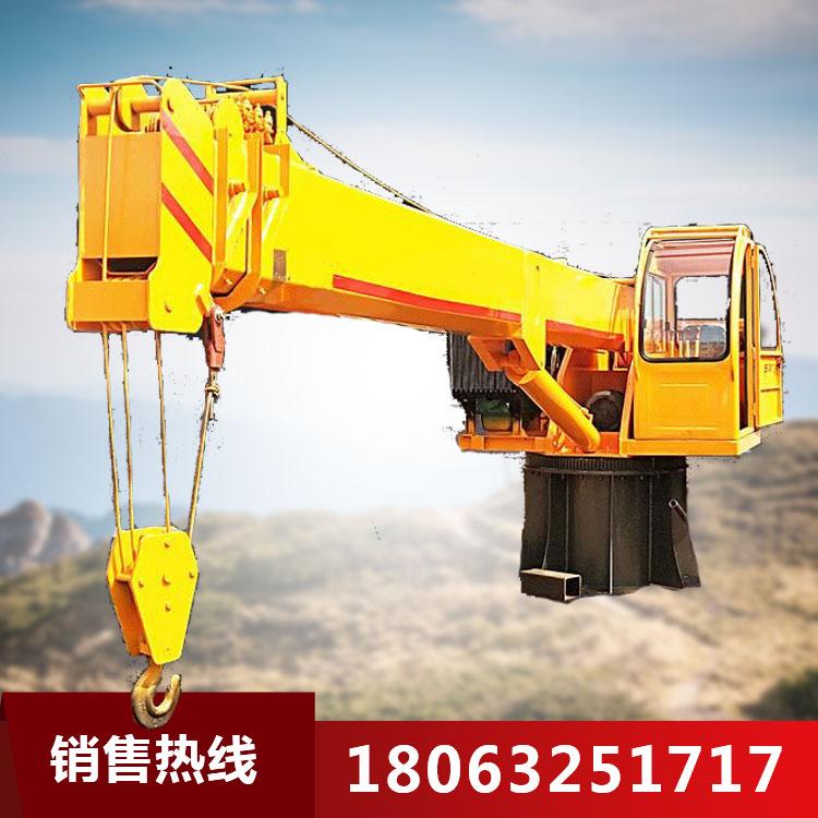 3吨船用伸缩臂液压甲板吊 伸缩臂液压船吊 6吨小型船用起重机 液压旋转船吊