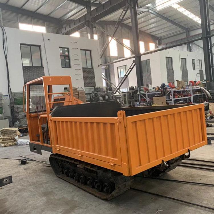 全地形履带运输车 山地丘陵果园履带运输车 可自卸工程履带车