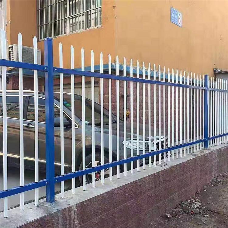 批发庭院小区隔离锌钢护栏_别墅防护围墙_锌钢护栏