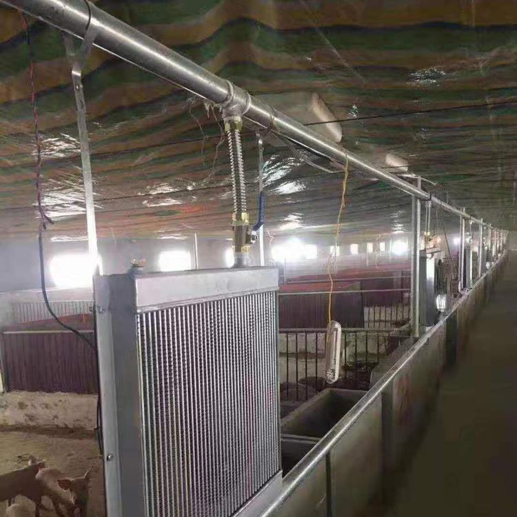山东多面体批发温室大棚种植 鸡舍养殖加温取暖专用暖风机 散热器