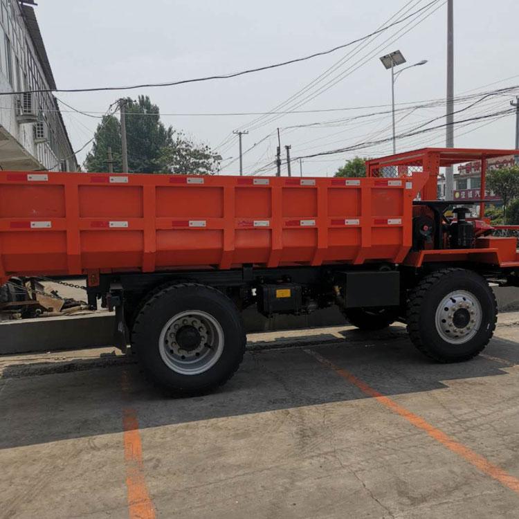18马力工程柴油三轮车 运输车 电启动矿用液压翻斗三轮车 田农制作高低速农用车