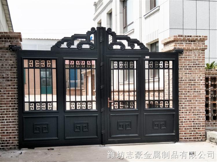 中式铝艺大门 山东中式铝艺大门 中式铝艺大门生产厂家 简约风格