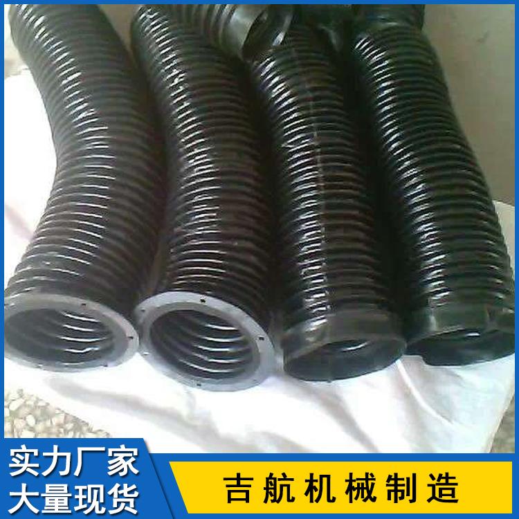 工业用耐高温丝杠防护罩 机床圆形伸缩式丝杠保护套 油缸保护套价格