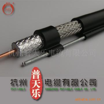 [普天乐电缆]RG59/RG6/RG11接入网有线电视天线，自承非自承式
