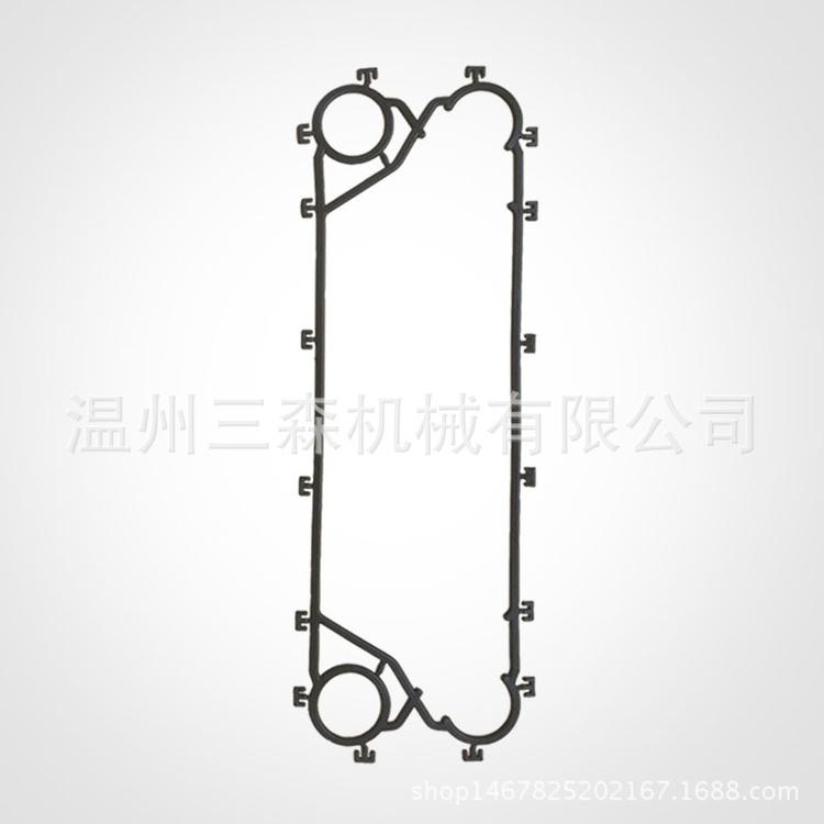 三森定制三元乙丙橡胶 密封垫片 冷却器垫圈 0.13B M6M 三元乙丙橡胶加热器橡胶垫