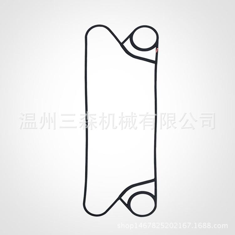 蒸板式换热器胶垫 发器配件 黑色胶条 三元乙丙 BR02 橡胶密封垫 蒸板式换热器胶垫