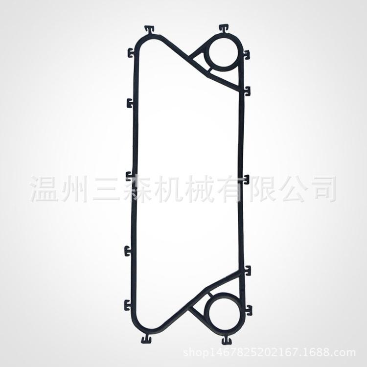 1产地货源 换热器橡胶垫圈  EPDM橡胶垫片 耐高温 BR01 RP 背有槽