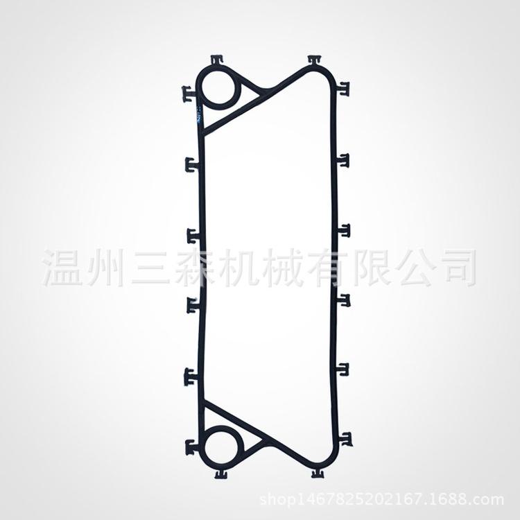 制款 EPDM 橡胶垫片 换热器胶垫 橡胶密封圈 BR0.1 冷热交换器