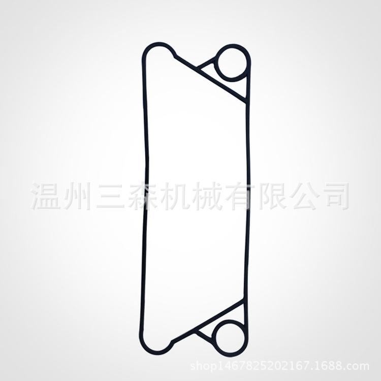 1厂家直销 板式换热器胶垫 加热器配件  橡胶密封圈 BR0.1 epdm