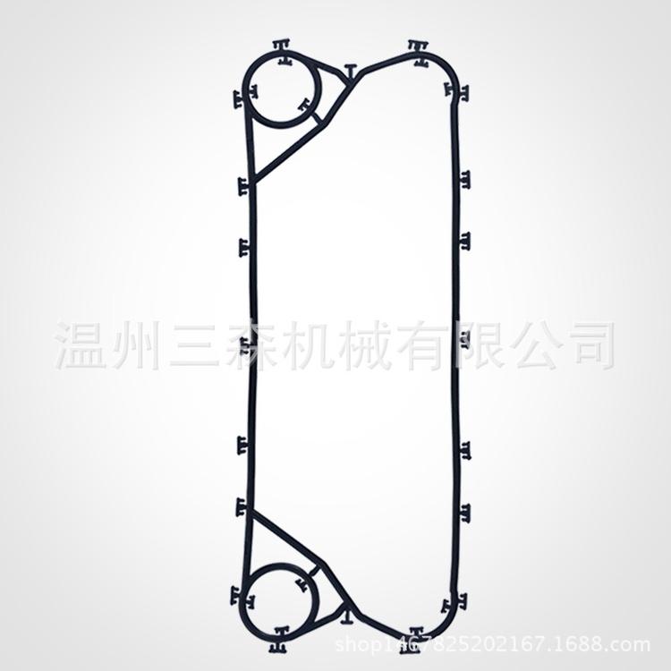 1板式换热器 胶垫配件 黑色胶条 三元乙丙 FC03MK 橡胶密封垫