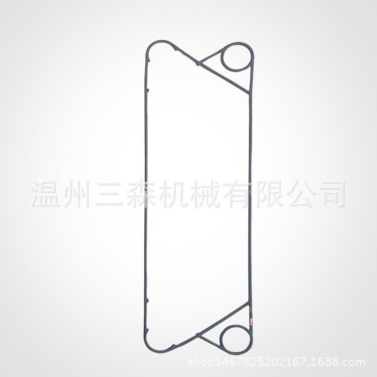 1厂家供应 板式换热器胶垫BR0.2中间垫 橡胶密封条 品质保证
