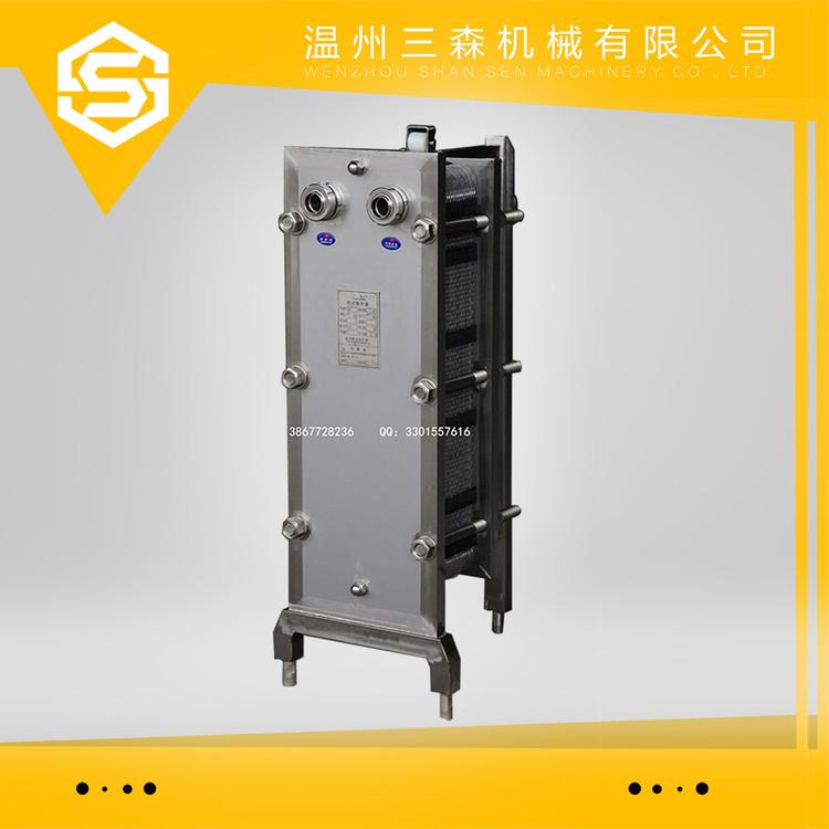 1厂家直销 传热设备 啤酒麦汁 板式换热器 不锈钢 BR0.13