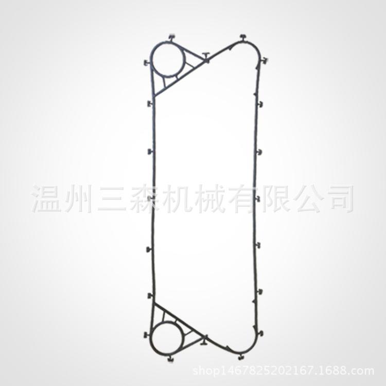 1定制款 传热设备 换热器密封胶垫 橡胶密封圈 BR0.4B