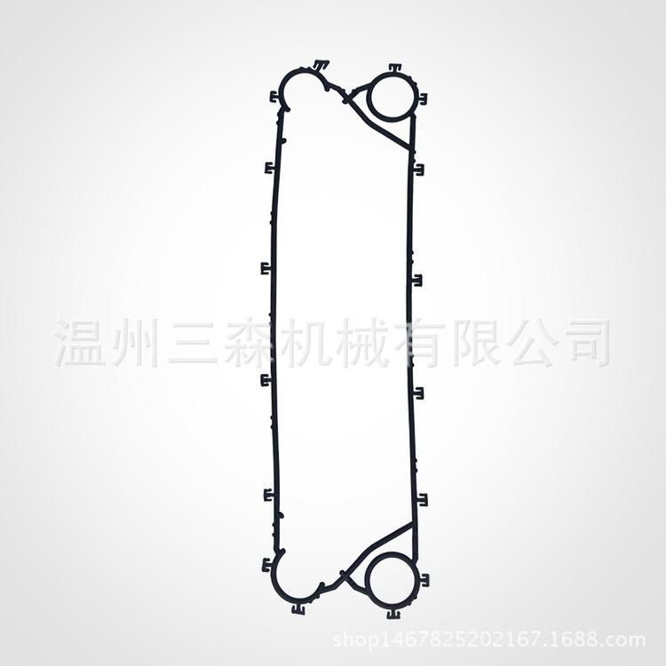 1换热器胶垫 BR0.27 冷却器垫圈  密封垫片 造水机橡胶垫 密封件