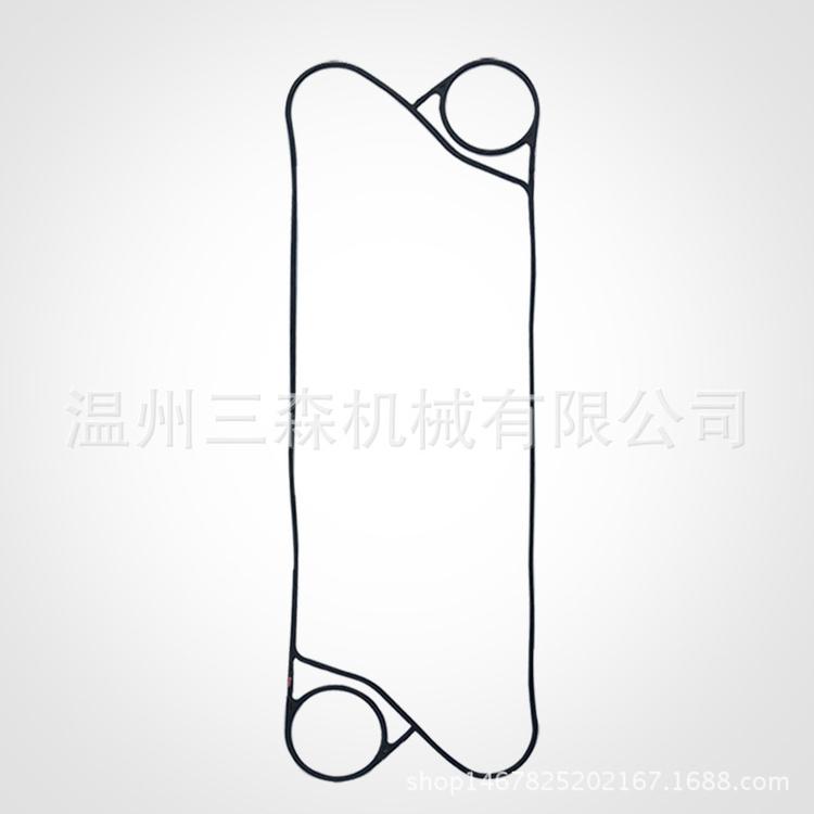 1定制款 密封件 换热器胶垫 SFD13 蒸汽水热交换器 V60 密封垫