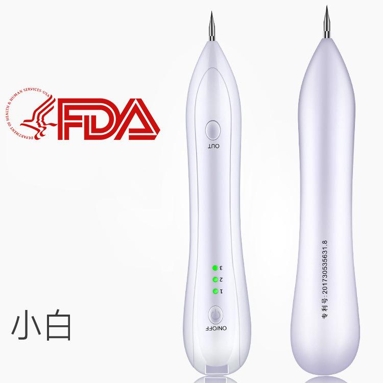 强力优势小白点痣笔祛斑扫斑机家用洗眉祛斑德国小白美容仪器跨境
