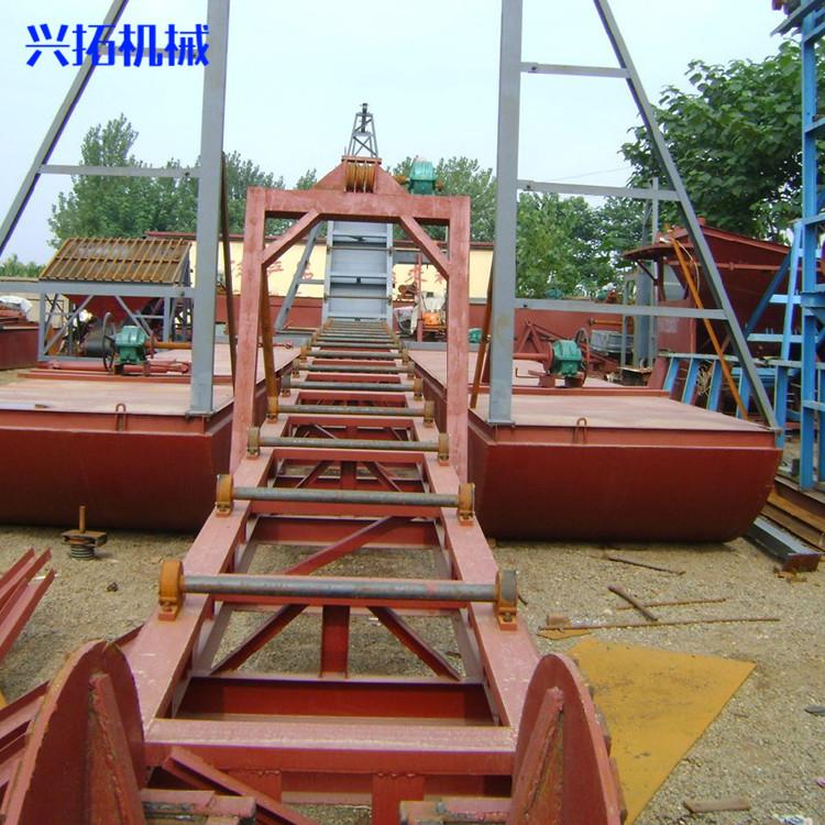 青州厂家生产大型设备挖沙船 小型链斗式挖沙船供货全国