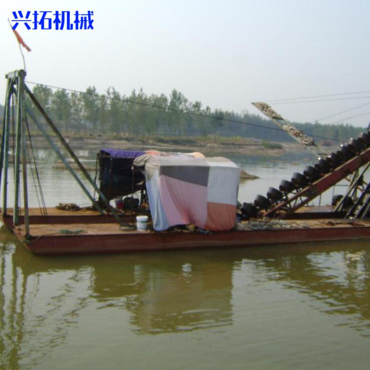山东厂家生产大型挖沙船 河道挖泥船清淤机械 供货全国