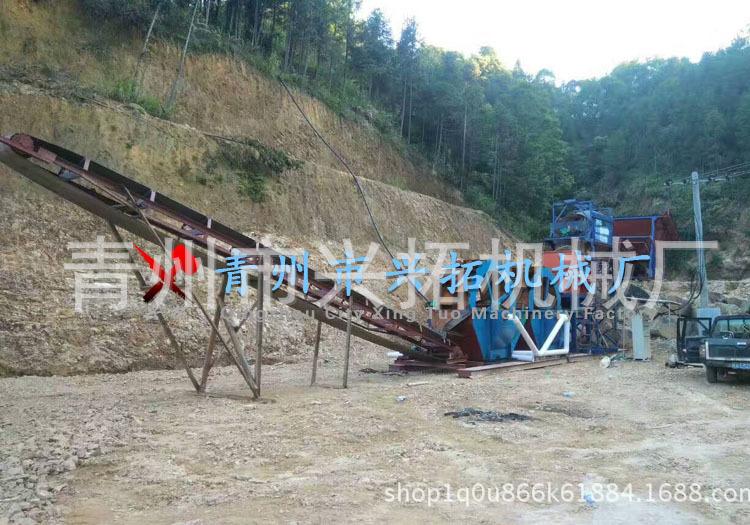 洗沙船 洗砂机 洗砂设备生产厂家 青州市兴拓机械