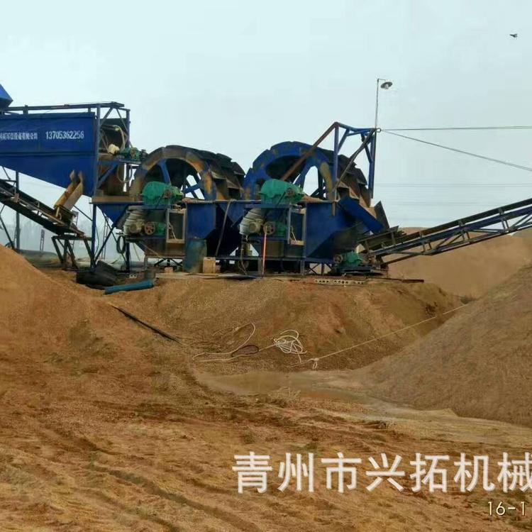 砂石场专用洗砂机 轮斗式洗砂机械 洗沙设备生产厂家
