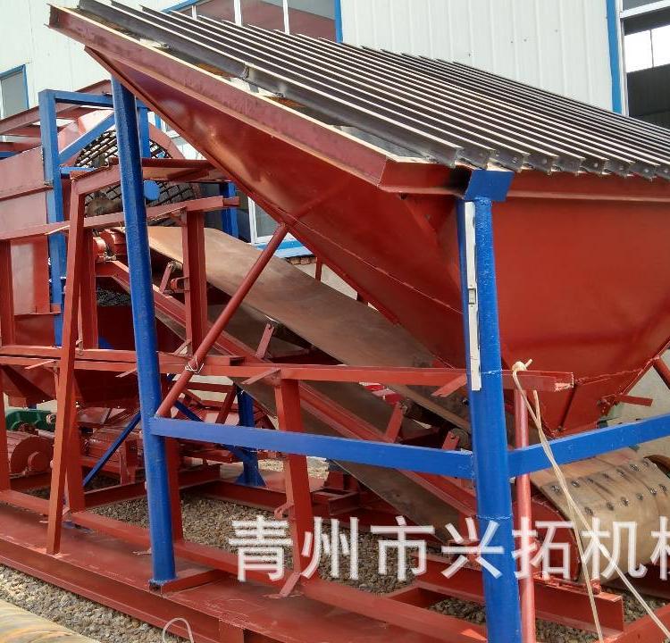 选矿专用筛分设备 20型组合式滚筒砂机 移动式砂石滚筒筛
